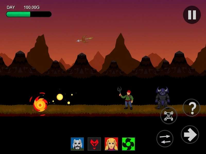 Behemoth Battler Game Screenshot